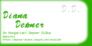 diana depner business card